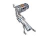 ES#3147475 - 831821KT5 - Turbo-Back Race Exhaust System - Resonated - Performance exhaust with stainless steal construction : 100mm Dual Slash Cut Black Tips - Supersprint - MINI