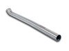 ES#3146992 - 831821KT - Turbo-Back Race Exhaust System - Non Resonated  - Performance exhaust with stainless steal construction : 100mm Dual Slash Cut Chrome Tips - Supersprint - MINI