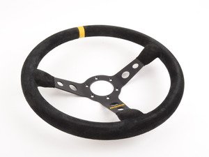 ES#3072230 - R1905/35S - MOMO Mod.07 Steering Wheel - Black Suede - 350mm  - Black suede with black spoke finish - MOMO - Audi BMW Volkswagen MINI