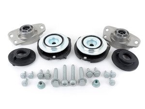 ES#2986414 - 1K0513353HKT1 - Cup Kit/Coilover Installation Kit - Includes shock/strut mounts, bearings, spring pads, and hardware - Assembled By ECS - Audi