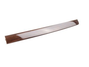 ES#2502591 - 3AB858366LPE5 - Dashboard Trim - Nut Tree Brown  - Trim piece for the passenger side dashboard - Genuine Volkswagen Audi - Volkswagen