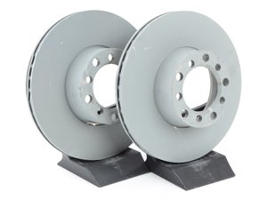 ES#2793785 - 126420000564KT1 - Front Brake Rotors - Pair - Does not include new brake rotor securing screws - Genuine Mercedes Benz - Mercedes Benz