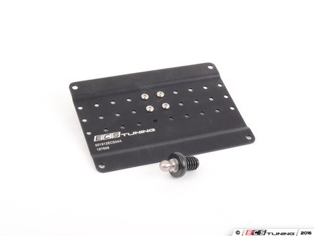 ES#3420303 - 001912ECS04-03 -  Ultimate ECS Tow Hook Mount License Plate Kit - A perfect starting point for the ECS Modular Tow Hook product line! - ECS - BMW