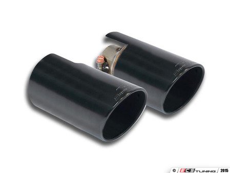 ES#3054923 - 831876 - Endpipes kit Right - Left Black O100, Components - Supersprint - 