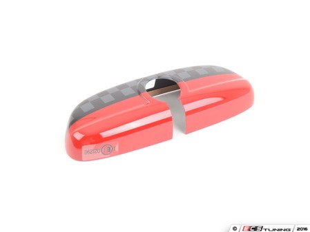 ES#2715102 - 51162353316 - JCW Pro Cover Rearview Mirror - Attaches to the back of the center mirror : Manual dip. - Genuine MINI - MINI