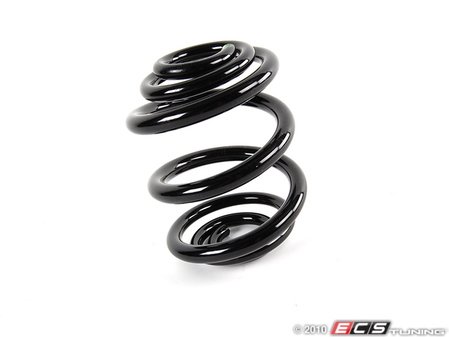 ES#307992 - 1J0511115CR - Rear Spring - Priced Each - (NO LONGER AVAILABLE) - Black R32 rear spring from the South American market - Genuine Volkswagen Audi - 