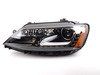 ES#2632634 - 5C7941751D - HID headlight assembly - left - With LED surround - Genuine Volkswagen Audi - Volkswagen