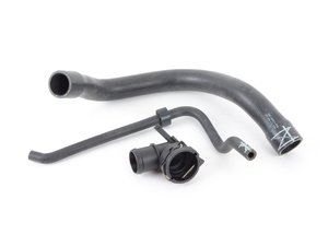 ES#2975918 - 1k0122101cdKT - Radiator Hose - Upper - From cylinder head cooling flange to radiator coupler - Genuine Volkswagen Audi - Volkswagen