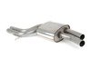 ES#2827484 - SSXAU367 - Cat-Back Exhaust System - Resonated - 2.37" stainless steel with quad 100mm black Cerakote tips - Milltek Sport - Audi