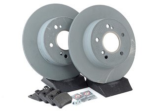 ES#2762595 - 0054201720KT - Rear Brake Service Kit  - Featuring Genuine Mercedes-Benz Rotors And Pads - Genuine Mercedes Benz - Mercedes Benz