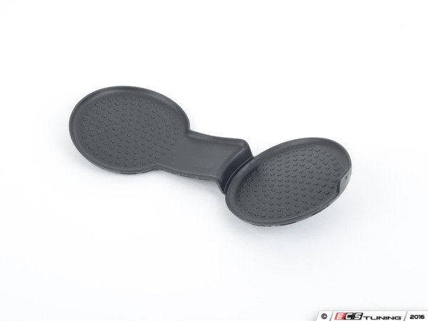 Original VW Getränkehalter-Einlage Schwarz - Passgenaue Gummimatte Für Golf 7 Mittelkonsole