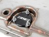 ES#3140168 - 018324ECS01A - Billet Aluminum Oil Level Sensor Blockoff Plate - The perfect compliment for oil pans that do not require an oil level sensor but have provisions of - ECS - Audi Volkswagen