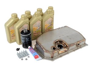 ES#3143316 - 008012ECS01-07KT - ECS Tuning Stainless Steel Oil Pan Replacement Kit - Complete - Upgrade to ECS Stainless Pan with all required hardware featuring Genuine 5W-40 engine oil - Assembled By ECS - Volkswagen