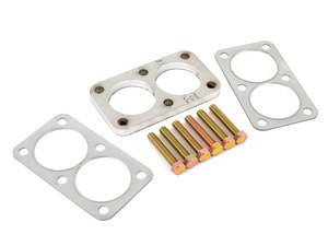 ES#3021948 - EBFIMK18VABA - BFI Mk1 Dual Downpipe Manifold Spacer - ABA  - An easy and direct exhaust bolt-up when installing an ABA into your MK1. - Black Forest Industries - Volkswagen
