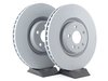 ES#3147653 - 4g0615301kKT2 - Front Brake Rotors - Pair (356x34mm) - Bring your brakes back to life - Zimmermann - Audi