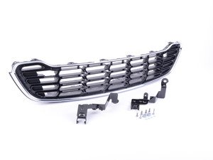 ES#2543454 - 63132241489 - Bracket And Grille - Used with the additional fog / rally light install kit - Genuine MINI - MINI