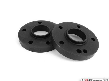 ES#2731077 - 28957161SW - H&R DR Series Black Wheel Spacers - 14mm (1 pair) - Wider is better - H&R - Audi Volkswagen Porsche