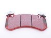 ES#3063669 - DP32158C - Front RedStuff Performance Front Brake Pad Set - High performance street pad featuring Kevlar technology - EBC - Audi