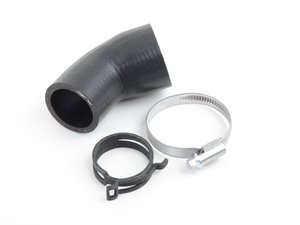 ES#3148893 - 11537516414 - Coolant Inlet Hose Section - Replaces the rubber section of the water pump inlet pipe - includes two clamps - Rein - BMW