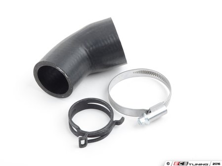 ES#3148893 - 11537516414 - Coolant Inlet Hose Section - Replaces the rubber section of the water pump inlet pipe - includes two clamps - Rein - BMW