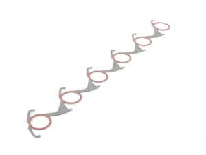 ES#2777684 - 6031410880 - Intake Manifold Gasket - Intake manifold to cylinder head - Elring - Mercedes Benz