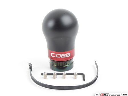 ES#3096285 - 2V1350-RD - COBB Knob - Race Red - Lightweight Delrin knob for smooth and fast gear changes! - CobbTuning - Audi Volkswagen