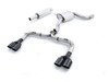 ES#3149783 - ssxvw325 - 3" Cat-Back Exhaust System - Resonated - Get that Exhaust tone you've been looking for! Features 3" construction with quad Black Velvet oval tips. - Milltek Sport - Volkswagen