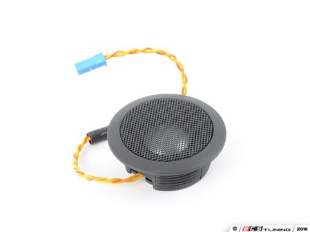 ES#2080698 - 65139224378 - Harmon Kardon Tweeter - Priced Each - Schwarz/black. Rear side panel tweeter  - Genuine BMW - BMW