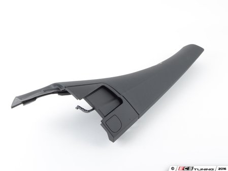 ES#112378 - 51437143134 - Black Rear Upper Kick Panel Trim - Right - (NO LONGER AVAILABLE) - Replace your sun-baked trim - Genuine BMW - 