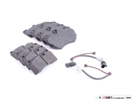 ES#2992568 - 4E0698151Gkt - Front & Rear Brake Pad Kit - Factory replacement pads for a stock feel, includes front and rear pads - Genuine Volkswagen Audi - Audi