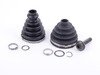 ES#2765398 - 8E0498203DKT2 - Front CV Joint Refresh Kit - Priced Each - Includes both inner & outer boots with hardware - Services one axle - Assembled By ECS - Audi
