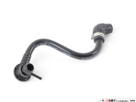 ES#3143338 - 8E0611931FQ - Vacuum Pipe With Check Valve - Connects to the brake booster pipe where it meets the bulkhead - Vaico - Audi