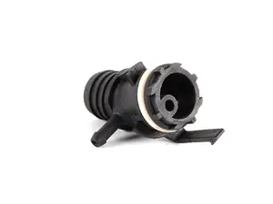 Air Hose Connector with O-Ring - Intake Manifold to Idle Control Valve Hose (Clips Into Manifold)