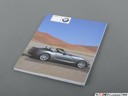 ES#13014 - 01410157498 - Owner's handbook Z4 - Genuine BMW - BMW
