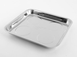 ES#2939224 - ATD8762 - Stainless Steel Square Magnetic Tray - The perfect place to put your nuts while you work on your car - ATD Tools - Audi BMW Volkswagen Mercedes Benz MINI Porsche