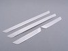 ES#2968684 - 5C6071303B - Door Sill Kit With "Jetta" Inscription - Stainless Steel - (NO LONGER AVAILABLE) - Kit includes door sills for the front and rear of the vehicle - Genuine Volkswagen Audi - 