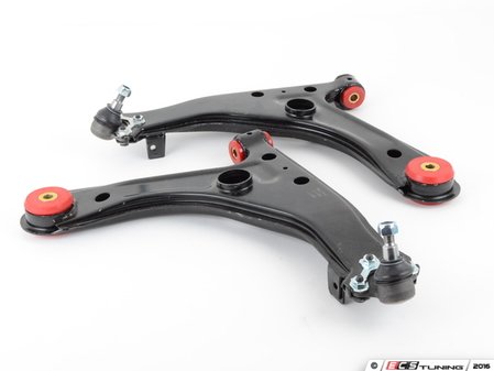 ES#3022087 - SBFMK3CAP-6BJ - Performance Lower Control Arm Kit - Featuring Prothane bushings for increased feeling and response. Also includes ball joints. - Black Forest Industries - Volkswagen