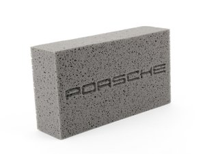 ES#2953836 - 00004400096 - Porsche Logo Sponge - Premium car wash sponge with inset Porsche script logo - Genuine Porsche - Porsche