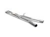 ES#3154103 - 764303KT1 - Catback Exhaust System - Non-Resonated  - Stainless steel resonated system with mufflers - Supersprint - Audi