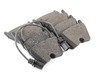 ES#11124 - 8E0698151Q - Front Brake Pad Set - Includes sensors - Genuine Volkswagen Audi - Audi