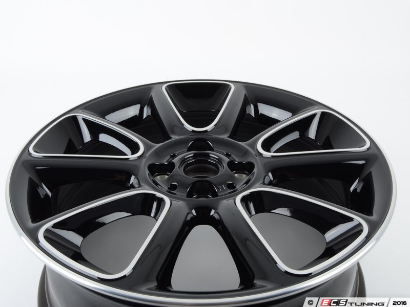 Mini R132 Wheels Genuine MINI - 36116850504 - R132 MINI Sandblast Turned Wheel 17 ...