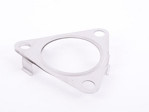 ES#417118 - 7L6253115E - Downpipe Gasket - Priced Each (Front) - Located between the exhaust manifold and the downpipe - Two per vehicle - Genuine Volkswagen Audi - Volkswagen