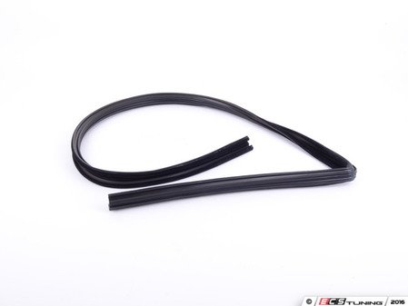 ES#2533353 - 1237250425 - Front Window Seal - Priced Each - Fits Left And Right Side - Seals Window To Door - URO - Mercedes Benz