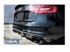 ES#3142811 - D28244 - Carbon Fiber Rear Diffuser - Delivers an unmatched combination of aggressiveness and luxury elegance - Deval - Audi
