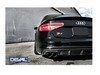 ES#3142811 - D28244 - Carbon Fiber Rear Diffuser - Delivers an unmatched combination of aggressiveness and luxury elegance - Deval - Audi