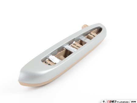 ES#111799 - 51437053018 - Rear Armrest Trim - Right - Titanium II/Beige - Genuine BMW - BMW