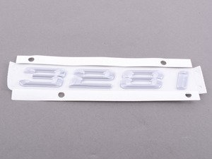 ES#2698749 - 51147351967 - F34 328i Badge - Trunk model designation badge - Genuine BMW - BMW