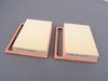 ES#1810856 - 2750940204 - Engine Air Filter Set - Contains two (2) engine air filters - Genuine Mercedes Benz - Mercedes Benz