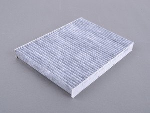 ES#3147547 - 1J0819644A - Charcoal Lined Cabin Filter / Fresh Air Filter - The activated charcoal filters odor from reaching the cabin - Micronair - Audi Volkswagen