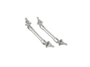 ES#3146202 - 1211250152 - Aluminum Support Hardware - Pair - For mounting a front Spoiler / Splitter - Racing Dynamics - 